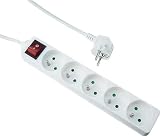 Expert Line 486971 - Regleta de 5 enchufes con interruptor