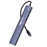 USB C Hub 10Gbps,VEMONT Hub USB 3.1 con 2 USB C 3.2 & USBA 3.2 &4 USB A 3.0