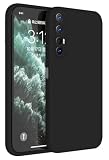 Topme Funda para OPPO Find X2 Neo (6.5' Inches) Carcasa Caja Case Estuche, Funda Protectora de Piel de Silicona TPU - Negro