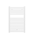 facula - Radiador Toallero DE Agua Ocean Blanco 803x550mm | (NO Eléctrico) | 3 Soportes+purgador | Conexiones 3x1/2