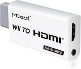 Mcbazel Adaptador Wii a HDMI 480p 576i, Convertidor Wii2HDMI con Audio | Wii mini Adaptador Video Wii auf HDMI Display Modi: NTSC, 480i, 480p, PAL 576i, 720p, 1080p Wii Adapter