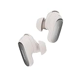 Bose Auriculares de botón QC Ultra Bluetooth (2.ª Gen), Auriculares de botón inalámbricos con cancelación de Ruido, hasta 6h de batería, IPX4, Audio inmersivo, Graves Profundos, Blanco Ahumado