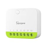 SONOFF MINI-ZB2GS Interruptor Zigbee, 2 Canales, 16A, Compacto