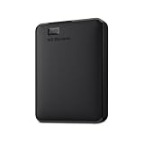 WD 5TB Elements Disco Duro Externo Portátil, USB SuperSpeed 3.2 Gen 1/USB 3.0, Ampliación de almacenamiento para conectar y usar, Formateado para Windows, Negro