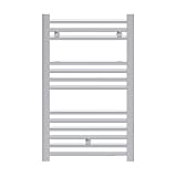 Fácula - Radiador Toallero DE Agua Ocean Cromado 803x550mm | (NO Eléctrico) | 3 Soportes+purgador | Conexiones 3x1/2