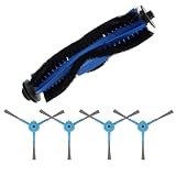 theoutlettablet Pack 1 Cepillo Central y 4 cepillos Laterales para Conga 1090, 1099, 1790, 1990 y 990 Vital - Recambio Rodillo para Conga de Calidad