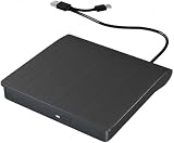 Unidad Blu Ray externa, unidad óptica portátil USB 3.0 tipo C, lector de grabadora de CD y DVD, reproductor de Blu Ray 3D, Plug and Play, diseño delgado, para laptop, computadora, Mac, Windows, Linux