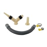 Enwye Juego de Tubos de Drenaje extendidos Tres en uno, compatibles con lavadoras y secadoras (Longitud del Tubo: 0,3 Metros).