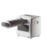 Aire acondicionado portátil de 2000 BTU con 3 mangueras, fuerte refrigeración por viento para habitaciones pequeñas, controles de panel táctil, flujo de aire de 180°, instalación sin ventana, ideal