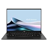 ASUS Zenbook 14 OLED OLED UM3406GA-QD068W Copilot+ PC - Ordenador Portátil 14' WUXGA (AMD Ryzen AI 7 445, 16GB RAM, 512GB SSD, Radeon 840M, Windows 11 Home) Negro Jade - Teclado QWERTY español