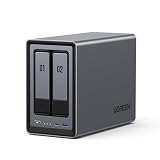 UGREEN NASync DXP2800, NAS de Escritorio de 2 bahías Servidor NAS, 8GB DDR5 | Intel N100 de 4 núcleos, 2,5 GbE, 2 * M.2, Copia en la nube, Acceso Remoto, Centro de Supervisión, Docker (Sin Discos)