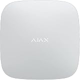 AJAX Hub 2 (4G) Jeweller Central de Alarma con conectividad Ethernet, SIM y LTE, Color Blanco