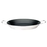 IBILI - Paellera bistrot - 36 cm - Acero Inoxidable - Antiadherente - 7 raciones - Apto para induccion