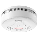 X-Sense Detector de Humo, Alarma de Incendio con Batería de 10 Años para el Hogar, Indicador LED y Botón de Silencio, Alarma de Humo con Batería, Conforma al Estándar EN 14604, SD11