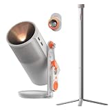 XGIMI MoGo 4 Proyector Portátil con Soporte PowerBase, Autonomía 5h | 450 Lúmenes ISO, Google TV con Netflix y Soporte de 360°, Altavoces Harman Kardon 12W y Filtro Sunset para Cine en Casa