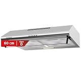 Corbero - Campana Convencional 60 cm | SELATI640X | 400 m3/h | 65db| 191,5 W | Control con pulsador | 3 Velocidades | 2 Filtros de Aluminio + Filtro de Carbono | Inox