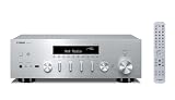 Yamaha R-N600A Receptor de canales Hi-Fi, con MusicCast y streaming inalámbrico, audio de alta resolución, SABRE DAC y Pure Audio Fidelity, gris