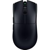 Razer Viper V3 Pro - Ratón inalámbrico Ultraligero Esports Gaming (8K Hz HyperPolling, diseño Ligero de 54g, Sensor Focus Pro 35K dpi, HyperSpeed Wireless, 95 Horas de duración) Negro