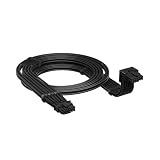 CORSAIR 90° 12V-2x6 Cable de Alimentación GPU – Para Tarjetas Gráficas NVIDIA GeForce RTX, Conexión Fácil, Ultraflexible, Protección Térmica – Estilo A