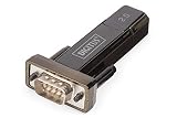DIGITUS USB a adaptador serie, Conversor RS232, USB 2.0 Tipo-A a DSUB 9M, chipset PL2303GT, Incluye cable de 80 cm
