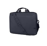 HP Maletín Everyday para Portátil de 16', Fabricado con Poliéster Reciclado 600D, 12L, Compartimiento Acolchado, Resistente al Agua, Correa de Hombro Extraíble, Gris