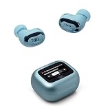JBL Live Buds 3 Auriculares inalambricos de botón,True Wireless con cancelación de ruido adaptable, hasta 40 horas de reproducción, Bluetooth, audio de alta resolución, azul