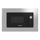 Bosch, Microondas Integrable, Serie 2, Display LED, negro/inox, BEL623MS3 | Calienta y gratina tus alimentos de forma sencilla con su control intuitivo.