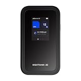NETGEAR Nighthawk M7 Router 5G con eSIM, WiFi 7, hasta 3,6 Gbps | Hotspot Portátil Desbloqueado, eSIM y SIM, 140 Países, 32 Dispositivos, Seguridad Mejorada, Batería 10h, MH7150