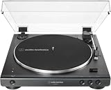 Audio-Technica LP60XBTBK Giradiscos Automático Estéreo Inalámbrico de Tracción por Correa Negro