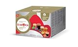 Gimoka kit de degustación 5 Variedades de bebidas soluble - 96 Cápsulas - Compatibles con Máquinas de Café Nescafè* Dolce Gusto* - Producido en Italia - 6 paquetes de 16