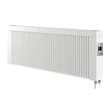 anapont Calefacción eléctrica con núcleo de arcilla refractaria, 1200 W, calefacción por superficie – Radiador eléctrico – con piedra de memoria – con termostato – Ahorro de energía
