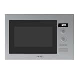 Cata MC B250 DE X Microondas Encastrable 25 L, Grill Multifunción 1000 W, 5 Niveles de Potencia, 2 Funciones Combi, Temporizador Digital, 11 Menús Automáticos, Ancho 60 cm, Inox