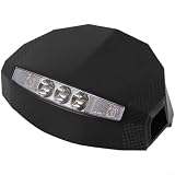 EXTRWORY Para Kukirin G2 G3 G4 - Pantalla LCD con faro integrado para viajeros adultos, color negro (G4)