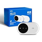 ZTE U10, Wi-Fi 6/4G LTE Mobile Wi-Fi, punto de acceso portátil desbloqueado de bajo costo, se conecta a 32 dispositivos, batería de 2000mAh, antena integrada para velocidades mejoradas, tarjeta SIM