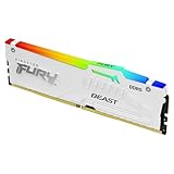 Kingston FURY Beast Blanco RGB EXPO 32GB 5600MT/s DDR5 CL36 DIMM Memoria gamer para Ordenadores de sobremesa Módulo único - KF556C36BWEA-32