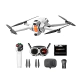 Antigravity A1 – Dron 360 de 8K para vuelo inmersivo, control 'apuntar para volar', esquivación de obstáculos, 249 g y plegable, Deep Track, retorno automático, alcance de 10 km y edición automática