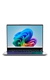 MEDION Notebook 14 S1 Elite MD62637 - Ordenador Portátil 14', WQXGA+ 120 Hz, Qualcomm Snapdragon X Elite (X1E) 3.4 GHz, 16GB RAM, 512GB SSD, Qualcomm Adreno GPU, WiFi, Windows 11 Home, Plata