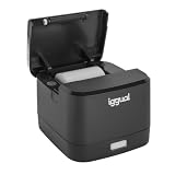 iggual- TP Easy 58 USB- Impresora Térmica de Tickets y Recibos para TPV-POS.- Conexiones USB+RJ11- Rollo Térmico 58 mm- Velocidad: 90mm/seg- Windows 11/10/8/7/Vista/XP/2000/JPOS/Linux. Negro