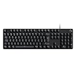 Logitech G G413 SE Full-Size Teclado Mecánico para Gaming | Teclado Retroiluminado Interruptores Mecánicos Táctiles, Anti-Ghosting, Compatible Windows, macOS, QWERTY Español - Negro
