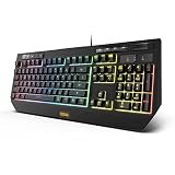 Teclado Gaming Krom Kuma RGB Layout PT, NXKROMKUMAPT