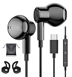 Auriculares USB C para Samsung Galaxy S26 S25 Ultra S24 S23 A55 A56 A17 A16