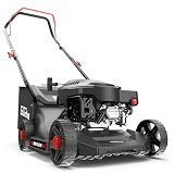 Güde Cortacésped Eco Wheeler 390 1,6 R (Motor de Gasolina de 4 Tiempos 1,6/2 (kW/PS), Ancho de Corte 390 mm, Dispositivo de Pesca de 35 L, Ajuste de Altura de Corte 30 – 66 mm, siega, recolección,