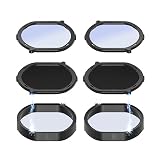 Tagtight Tapa Protectora de Lente y Lentes de prescripción VR para PS VR2, antimiopía, Tapa Protectora de Silicona, Gafas magnéticas Negras, de protección Desmontable rápido para PS VR2
