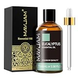 MAYJAM Aceite Esencial de Eucalipto 100ml, Aceite de Eucalipto para Difusor, Humidificador, Bricolaje, Hogar, Accesorios