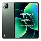 XIAOMI Pad 8 - Tablet de 11.2' 3.2K (Snapdragon 8s Gen 4, 8GB de RAM, 128GB de ROM, WiFi 7, 1 año de garantía Extra, batería de 9200 mAh, Cargador no Incluido), Verde (Versión ES)
