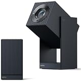 WANBO Cube 2S Proyector Portátil, VIDAA Smart TV, 1080P 500ANSI, HDR10, 8W Dolby Audio con eArc, Auto Focus/Keystone, Gimbal 230°, WiFi Bluetooth, Control por Voz, Mini Proyector Cine en Casa/Exterior