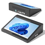 HEIGAOLAPC Mini PC Computadora Mini PC Tactil de 10.1 Pulgadas, PC-Mini con Pantalla Táctil J3455 Win 10 Pro 4GB RAM, 64GB ROM, Salida de Pantalla 4K HDMI1,4, WiFi5,0 BT4,2, RS232