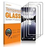 QsmQam 3 Piezas Protector de Pantalla para Xiaomi Redmi Note 14 Pro 4G/5G /14 Pro+ 5G /14 Pro Plus 5G/Poco X7, Ultra HD Cristal Templado, Dureza 9H, Anti Arañazos, Sin Burbujas