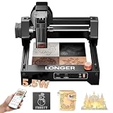 LONGER Ray5 Mini Grabador Láser 5,5W WiFi 130x130mm Madera Acrílico Cuero