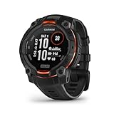 Garmin Instinct 3 Solar, Reloj Inteligente con GPS, Negro